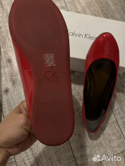 Calvin Klein балетки 37 оригинал