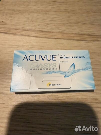 Линзы acuvue oasys -2.75 8.4 3 шт