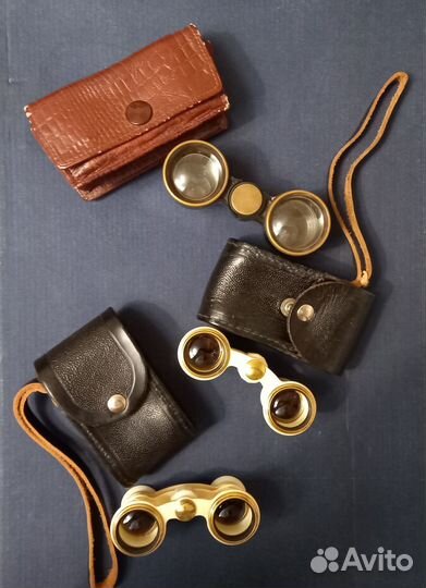 Театральный винтажный бинокль СССР