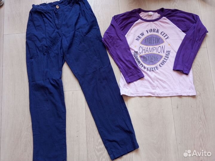 Детские вещи пакетом от 7 лет