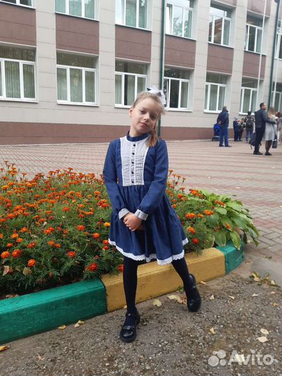 Платье школьное
