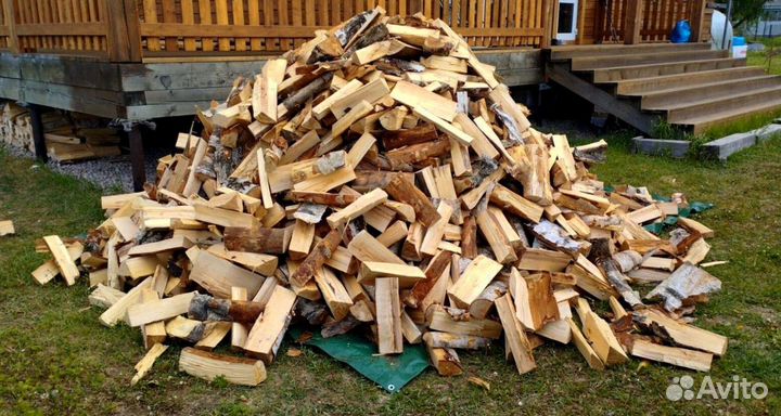 Дрова с доставкой Березовые в укладку