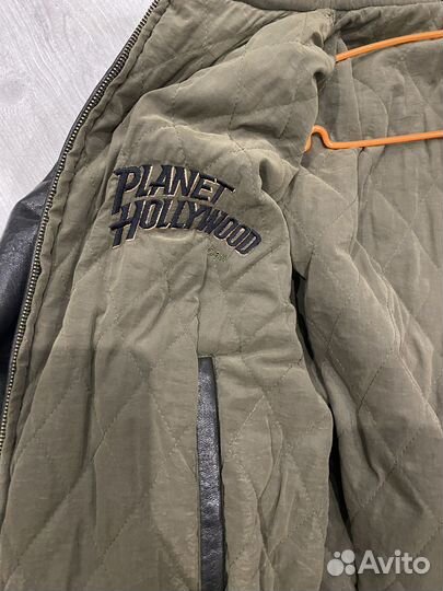 Кожаная куртка Planet Hollywood