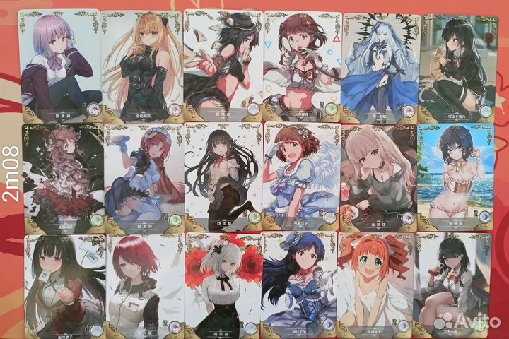 Аниме карточки Goddess Story (2 юаня)