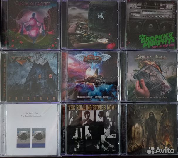 CD диски разные жанры