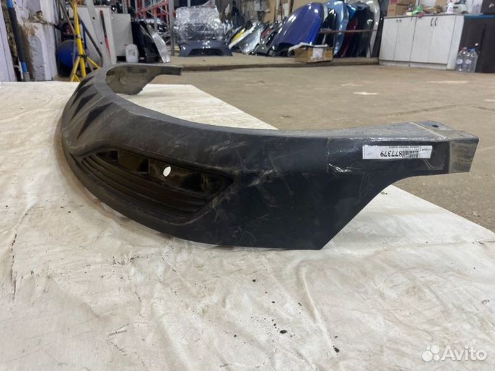 Спойлер бампера задний Hyundai Solaris