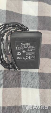 Блок питания aiwa (6 вольтовый)