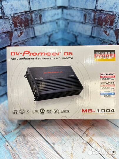 Усилитель pioneer 4 канала 1800w арт 159