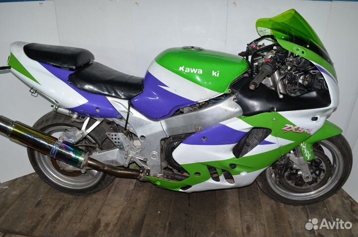 Мотоцикл Kawasaki ZX-9R, ZX900B, 1997г в разбор