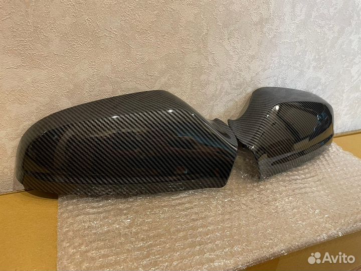 Крышки на зеркала Opel Astra H карбон