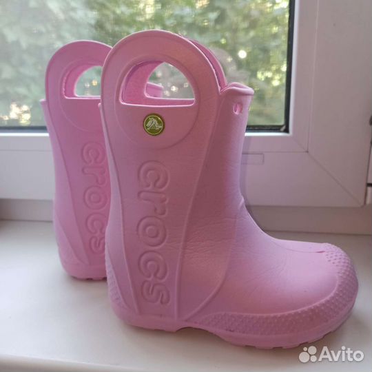 Резиновые сапоги crocs c8