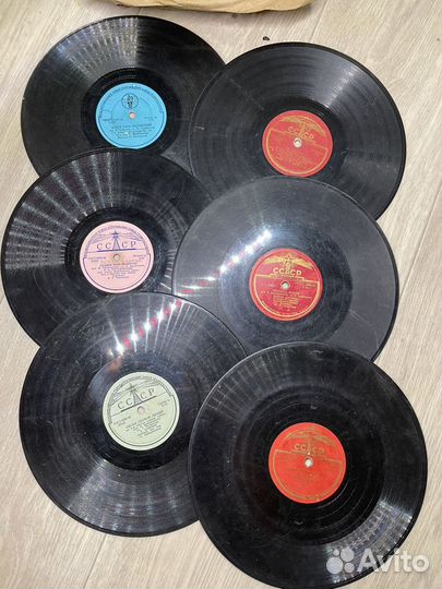 Виниловые пластинки СССР 36 шт