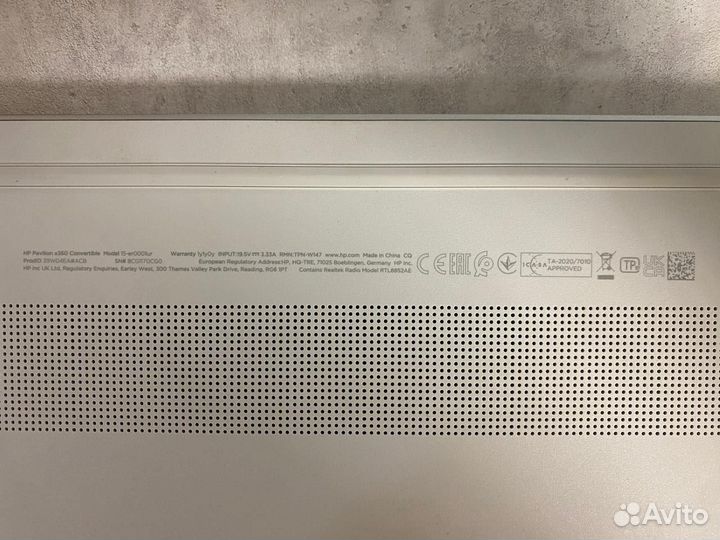 Ноутбук HP Pavilion x360/ i3 -1125G4/трансформер/с