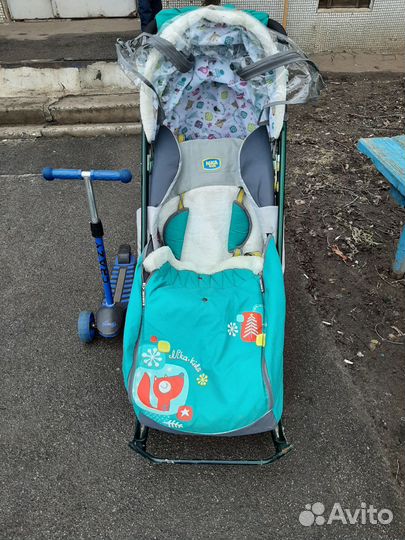 Санки коляска