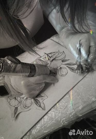 Модель на тату