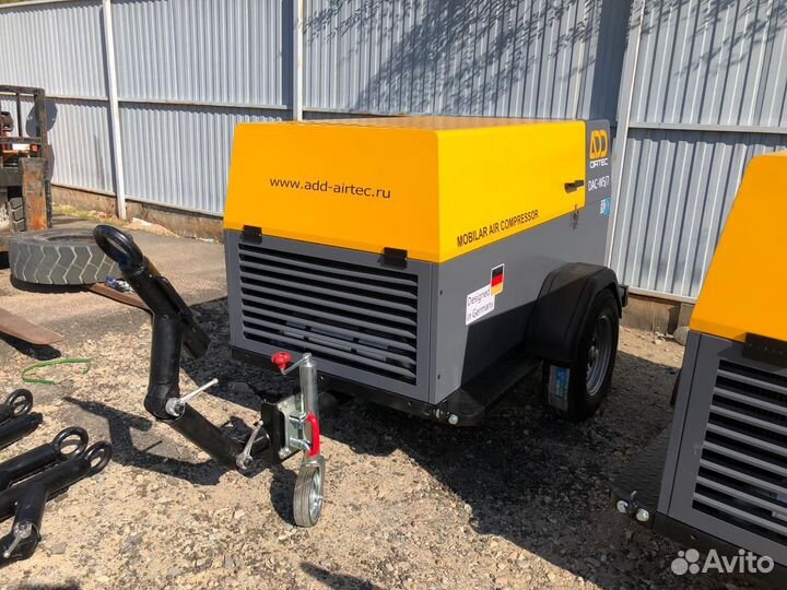 Компрессор дизельный мобильный