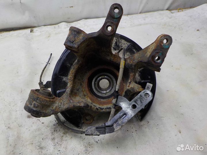 Кулак поворотный hyundai creta задний правый