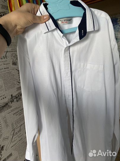 Рубашка школьная