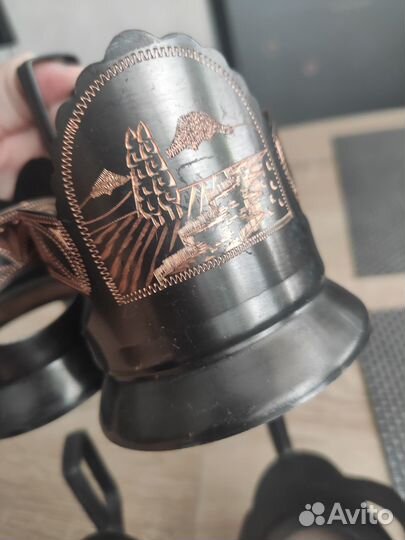 Медные подстаканники