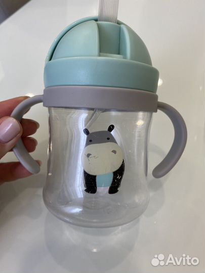 Поильник и ложка с вилкой