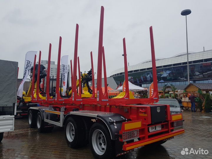 Прицеп лесовоз (сортиментовоз) Berger 88540000030-02, 2023