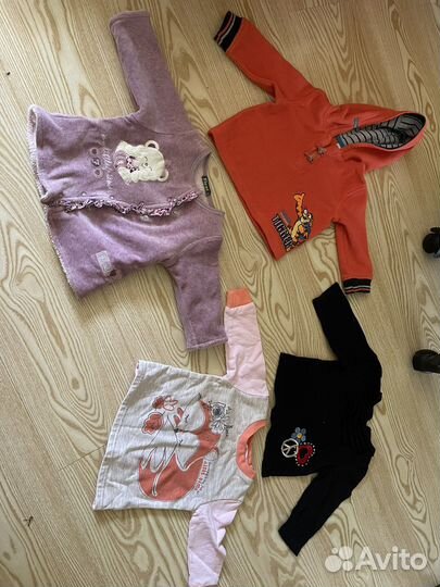 Пакет вещей на девочку 6-12 мес