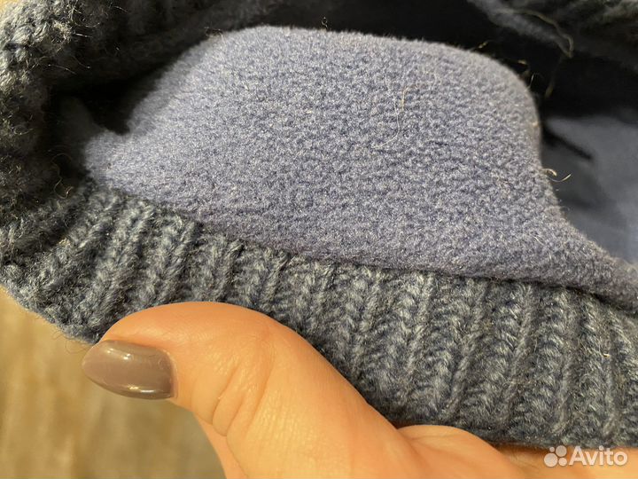Шапка и снуд детский зима