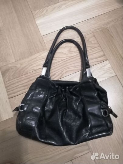 Сумка женская натуральная кожа бу