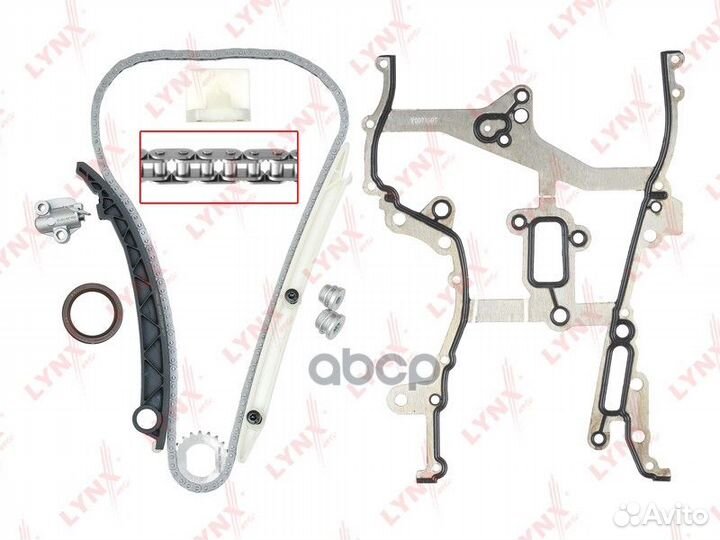 Комплект цепи грм lynxauto TK-0011 TK-0011 lynx