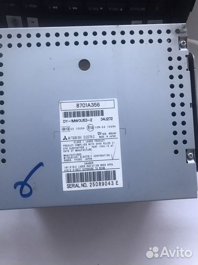 Магнитола на mitsubishi pajero