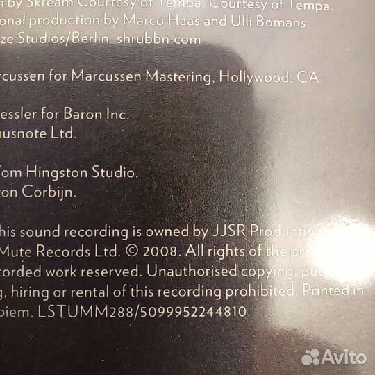 Dave Gahan- Hourglass Remixes LP