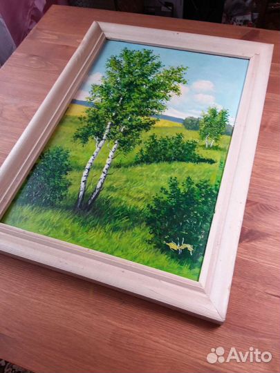 Картина маслом, пейзаж