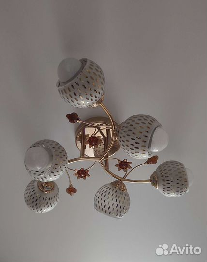 Люстра 6 рожковая