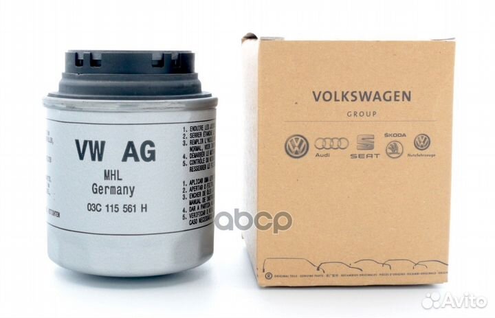 Oevag-03C115561H фильтр масляный VW Golf/Passa
