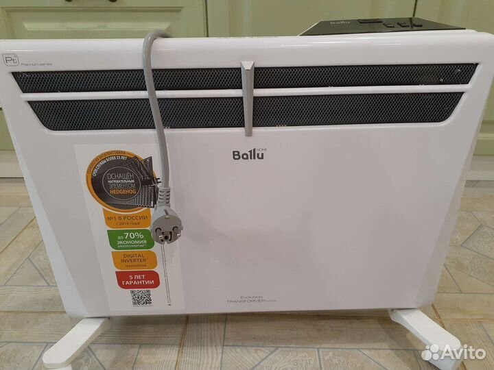 Конвектор электрический ballu bec/evu 1500