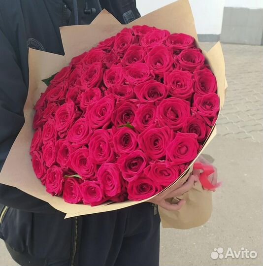 Розы Доставка цветов 25 35 51 101 роза