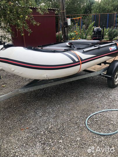 Лодка Stingray 360 AL мотор Ватерман 20