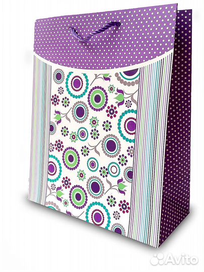 Пакеты подарочные опт от 100шт