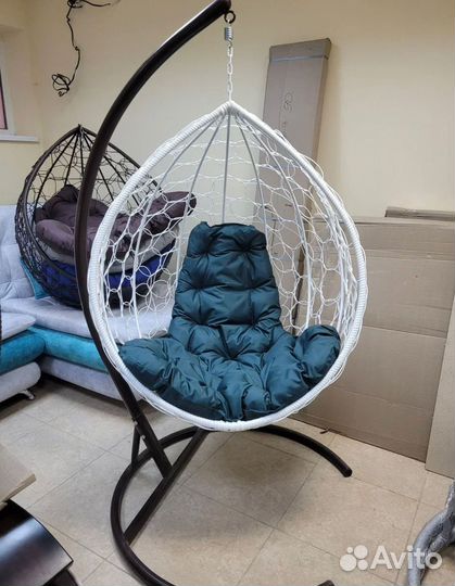 Подвесное кресло кокон для дома одноместное