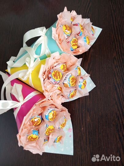 Букет из чупа чупсов