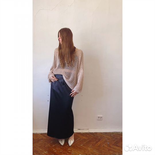 Свитер сетка винтаж