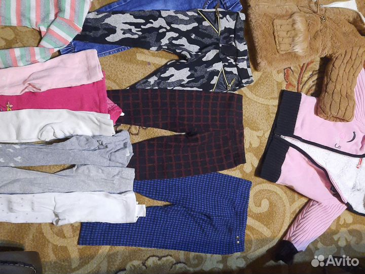 Одежда пакетом на девочку 1-2,5 года