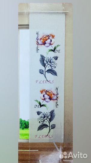 Японская панель шир 60 выс 270 см с механизмом