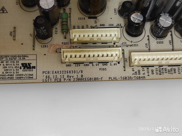 PCB: EAX32268301/8 plhl-T604A EAY34797001. от LG 4