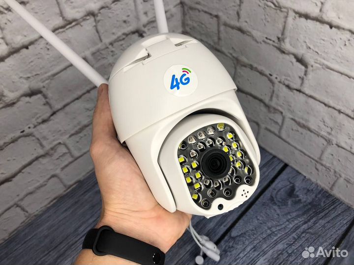 Камера видеонаблюдения 4G с симкартой уличная