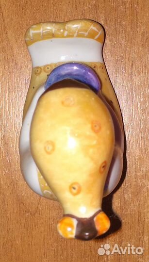 Фарфоровая статуэтка. Девочка с зеркалом. Сысерть