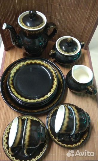 Заварочный чайник, сервиз чайный