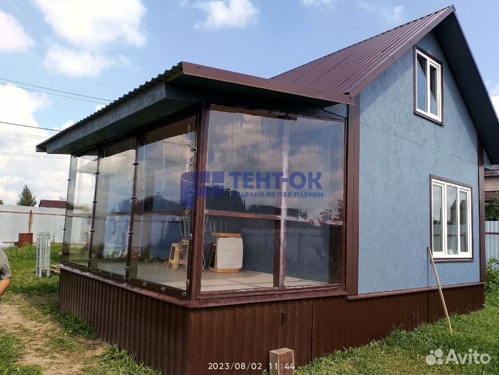 Мягкие окна для террас