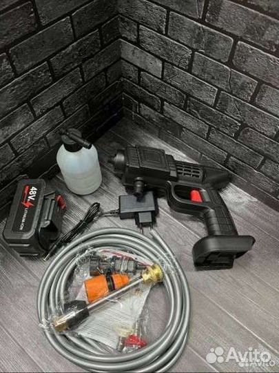 Мойка высокого давления на аккумуляторе