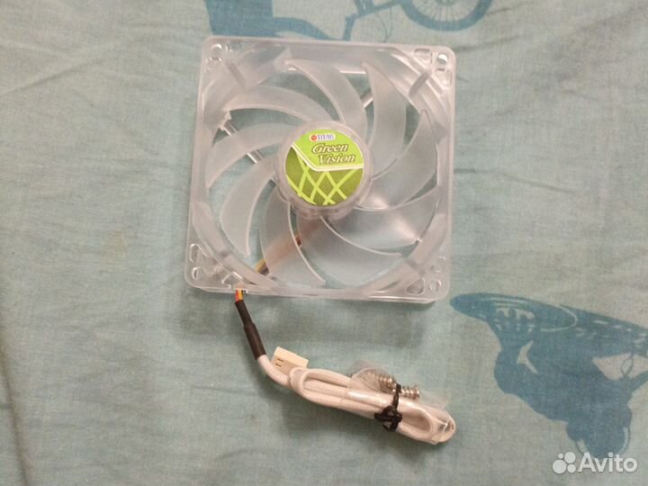 Кулер Titan green vision 9cm